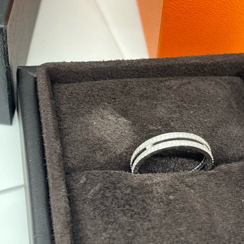 Ariane wedding band, small model